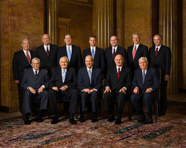 Mormon Leaders Living Apostles